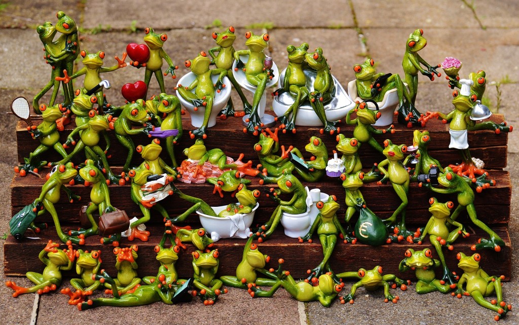 collectible frogs